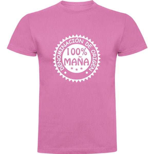 Camiseta hombre manga corta - 100% Maña. – Camisetas Albahaca