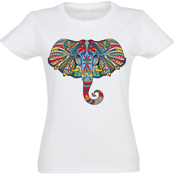 Camiseta Manga Larga Cuello Redondo Blanca Mujer – Los Tres Elefantes  Tienda Online