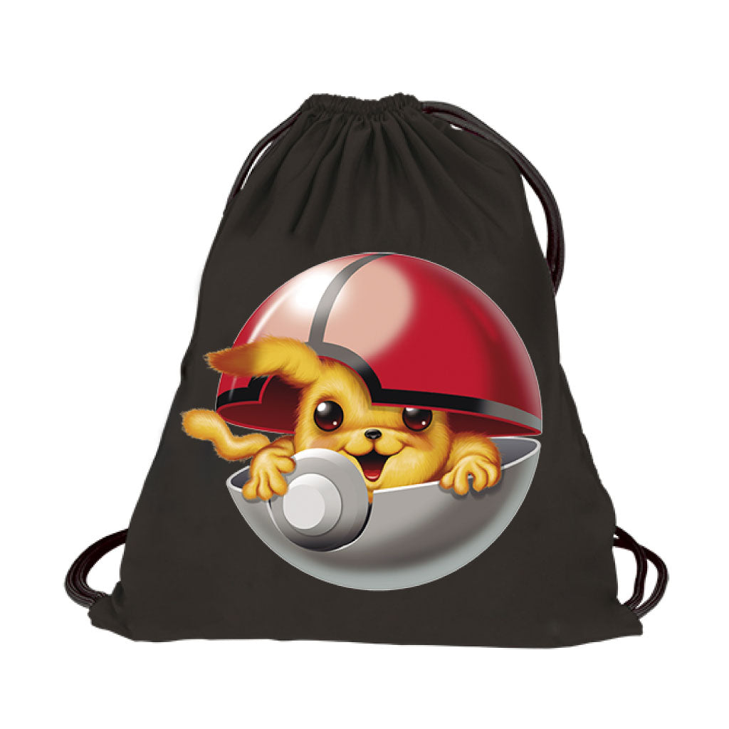 Mochila pequeña - Bola roja.